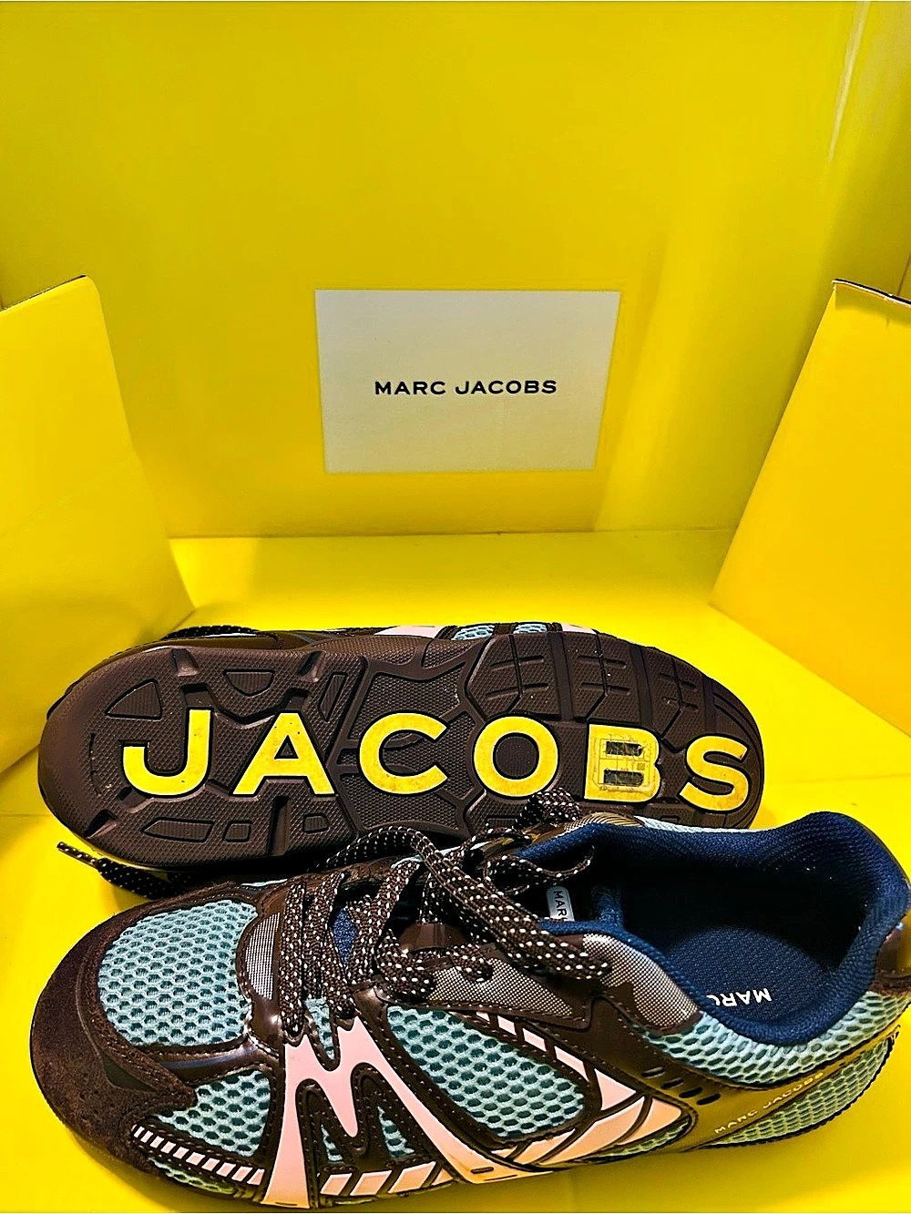 Marc Jacobs The 72 Spring Sneakers Brown & Pink
